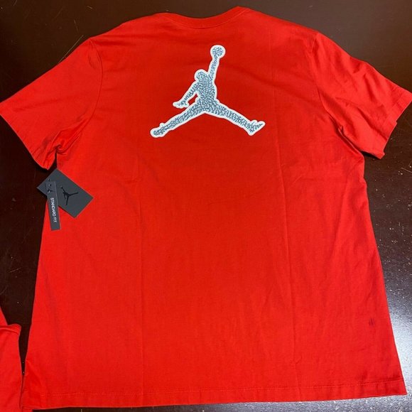 Air Jorden CZ1176-657 Short Sleeves T Shirt XXL - Picture 3 of 5